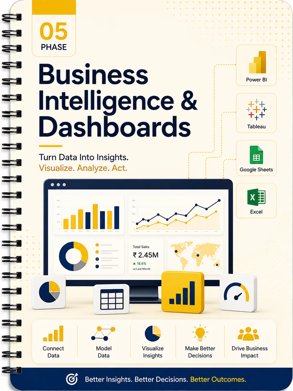 Business Intelligence & Dashboards Handbook Cover