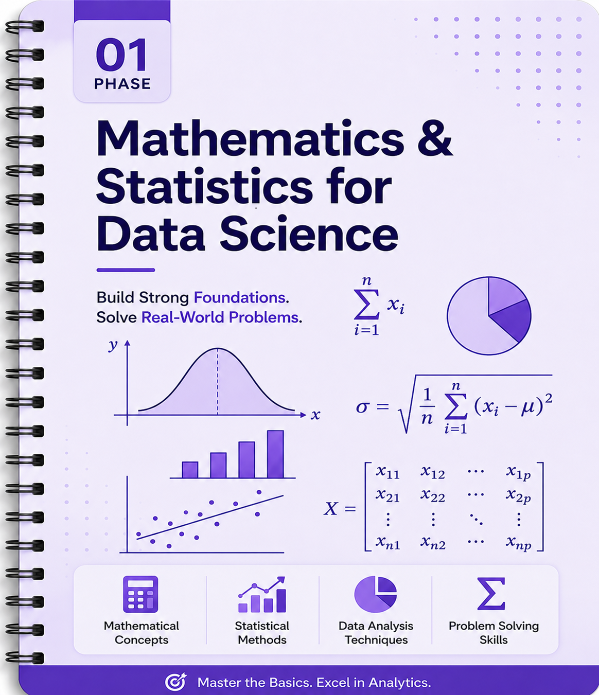 Mathematics & Statistics Handbook Cover