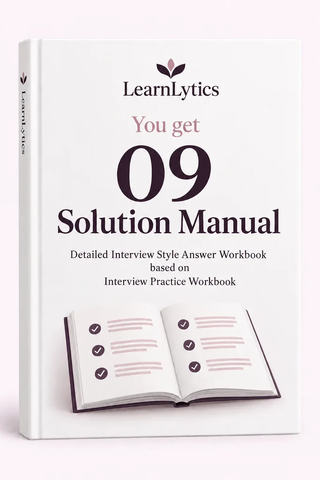 You get 09 solution manuals