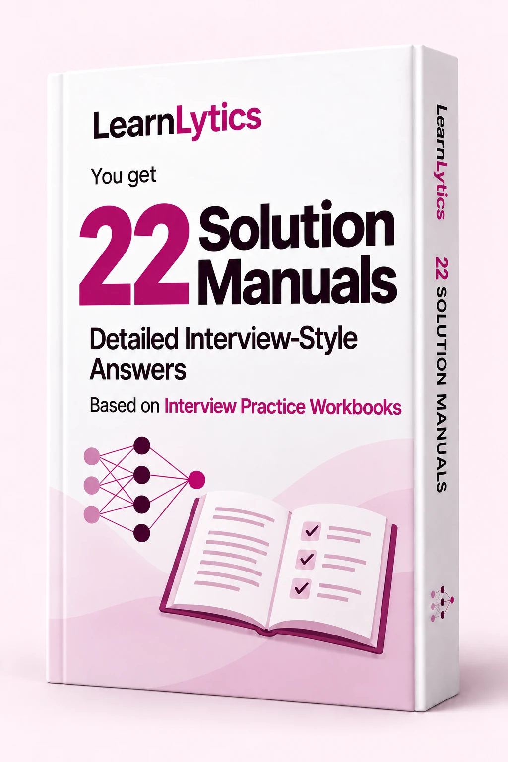 Machine Learning solution manuals