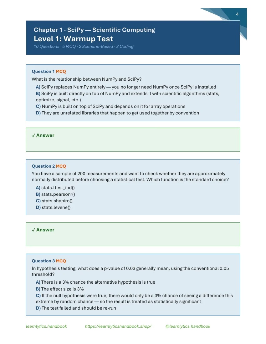 Advanced Python for Data Science — Chapter 1 Solution Manual preview